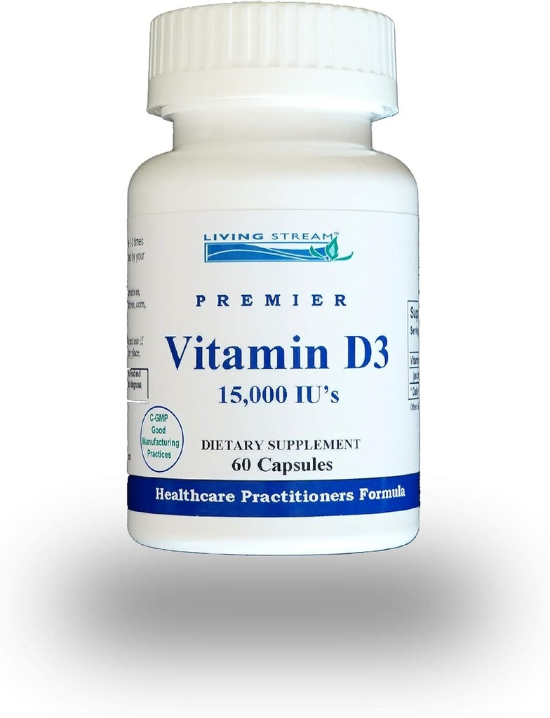 Vitamín D3 15 000 IU, 60 kapsúl