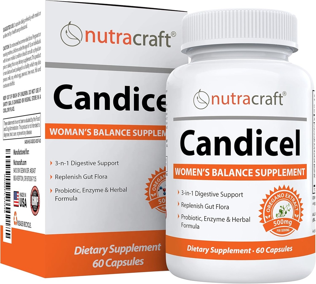 Nutracraft Candicel #1 Intestinálna Flora Supplement 