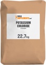 BulkSupplementments.com Chlorid draselný prášok - chlorid draselný soľná substituácia - bezlepok, 200 mg na porciu, 22,7 g (50 lbs) (pack of 1)