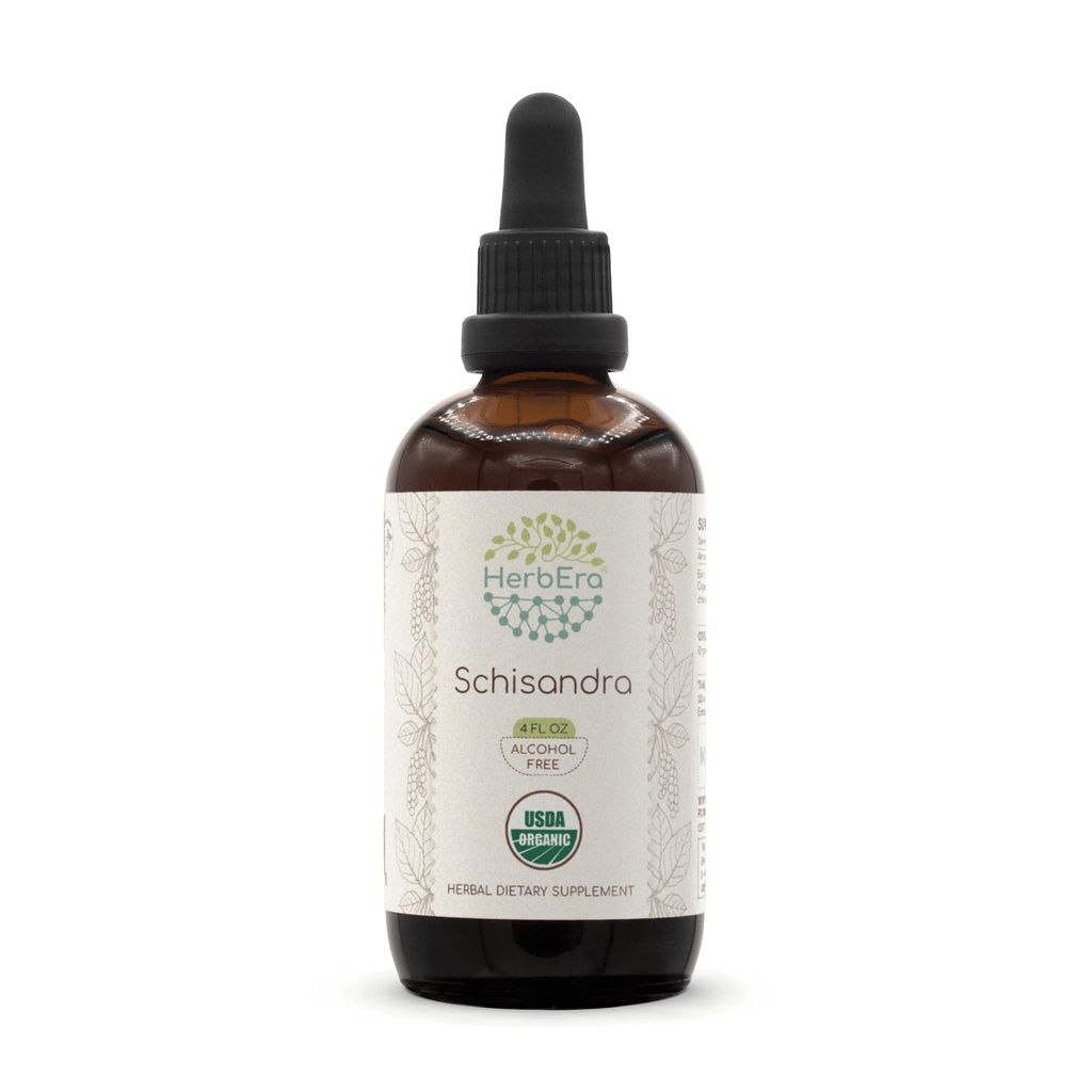 HerbEra Schisandra B120 USDA Organic Tinture 