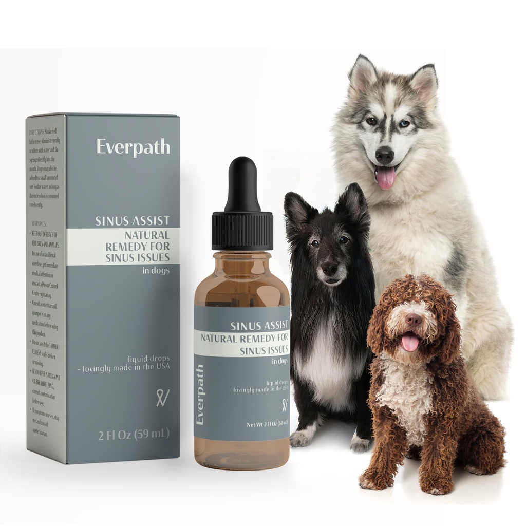 Everpath Sinus Support for Dogs - 2 Fluid Ounces/60mls 