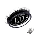 Lashify Drama 10mm Gossamer predĺženie rias Refill, Black, Easy DIY False Lashes pre prirodzený vzhľad