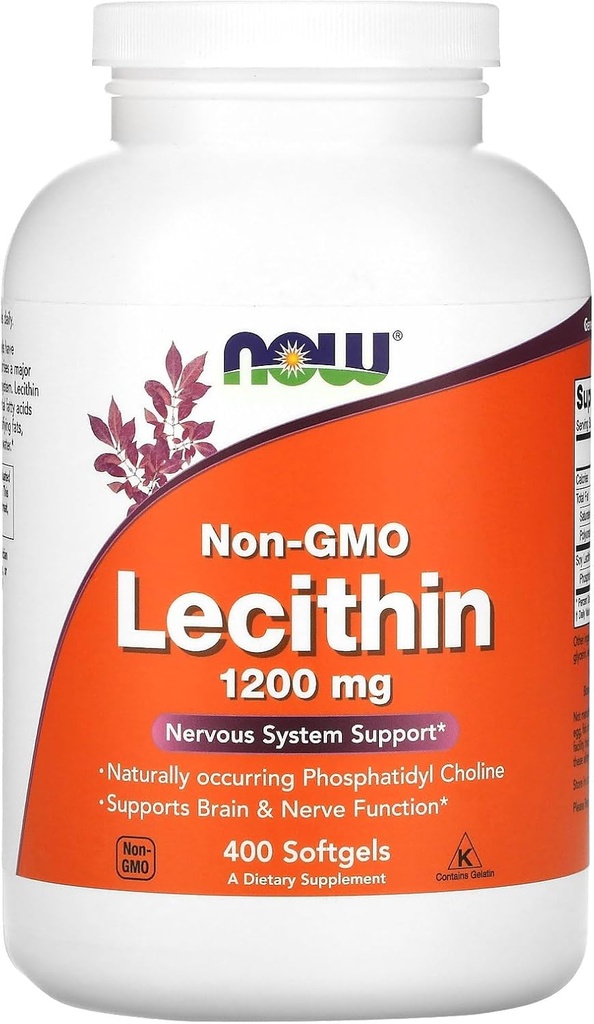 Lecitín 19 Grain 1200 mg - Now Foods - 400 - Softgel