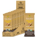 EatToHeal Arašidové maslo Real Food Bar - Organic Vegan Healthy High Protein Bars - Nízka náhrada cukru Jedlo, Non GMO, Nikdy pečené, Plant Based, Gluten Free - Remeslo na vychutnanie, Nesedí na policiach