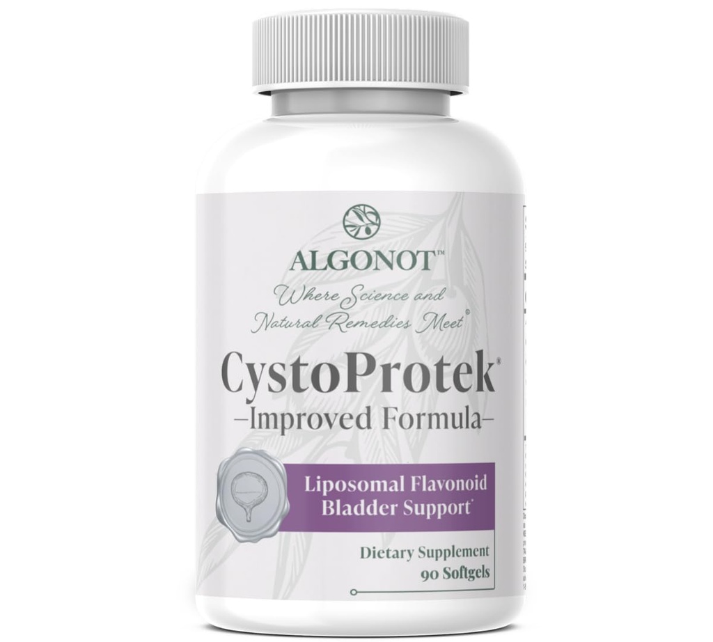 CystoProtek 1 balenie - Patentovaný vzorec podporuje zdravie močového mechúra pomocou exkluzívnej kombinácie hyaluronát, chondroitín a prírodné flavonoidy