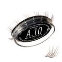 Lashife zosilňovať 10 mm Gossamer predĺženie rias znovu naplniť, farba popola, DIY False Lashes pre prirodzený vzhľad