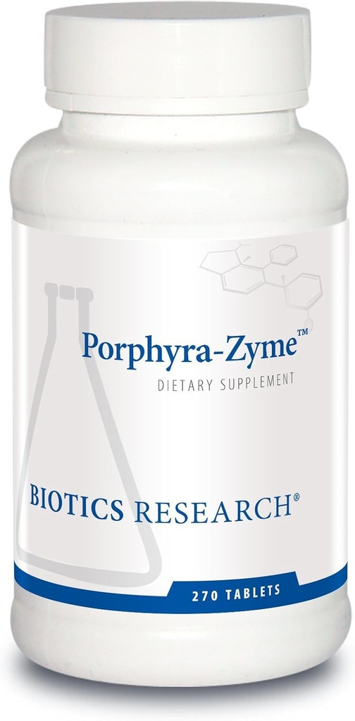 Biotics Research Porphyra Zyme Chlorofyl Concentrate, Heavy Metal viazanie kapacity, Detoxifikácia, 270 tabliet