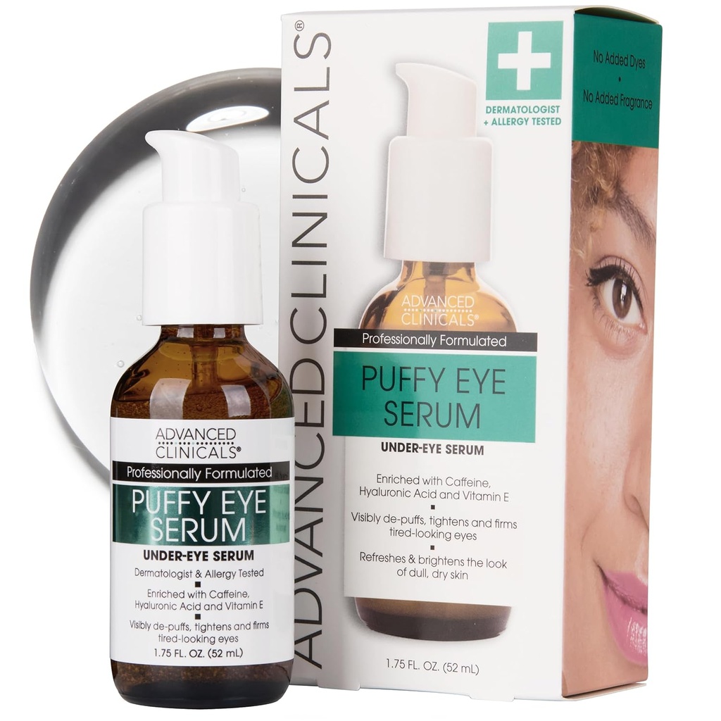 Pokročilé klinické štúdie Puffy Eye under Eye Serum 