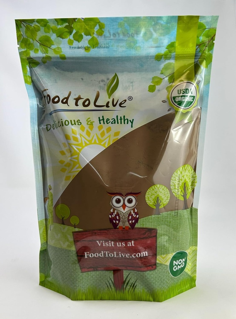 Potraviny na živé organické Chaga Mushroom Powder, 2,5 libra  Bohaté na antioxidanty a živiny. Non-GMO. 100% čistá. Kosher