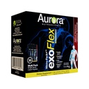 Aurora Nutrascience Micro-Pack Lipozomal exoFlex+ s vitamínom C, podporuje spoločnú flexibilitu a funkciu, BiovaFlex Eggshell Membrána, Curcumin & Boswellia, Strwaberry chuť, 30 jedno-Serve pakety