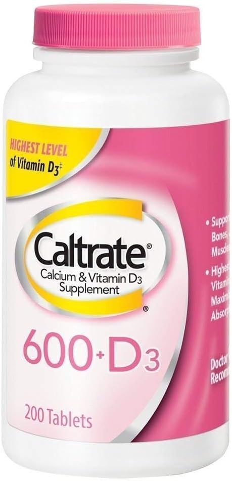 Kaltát 600+d kalcium doplnok s vitamínom D tablety, 200 Ea (pack of 3)