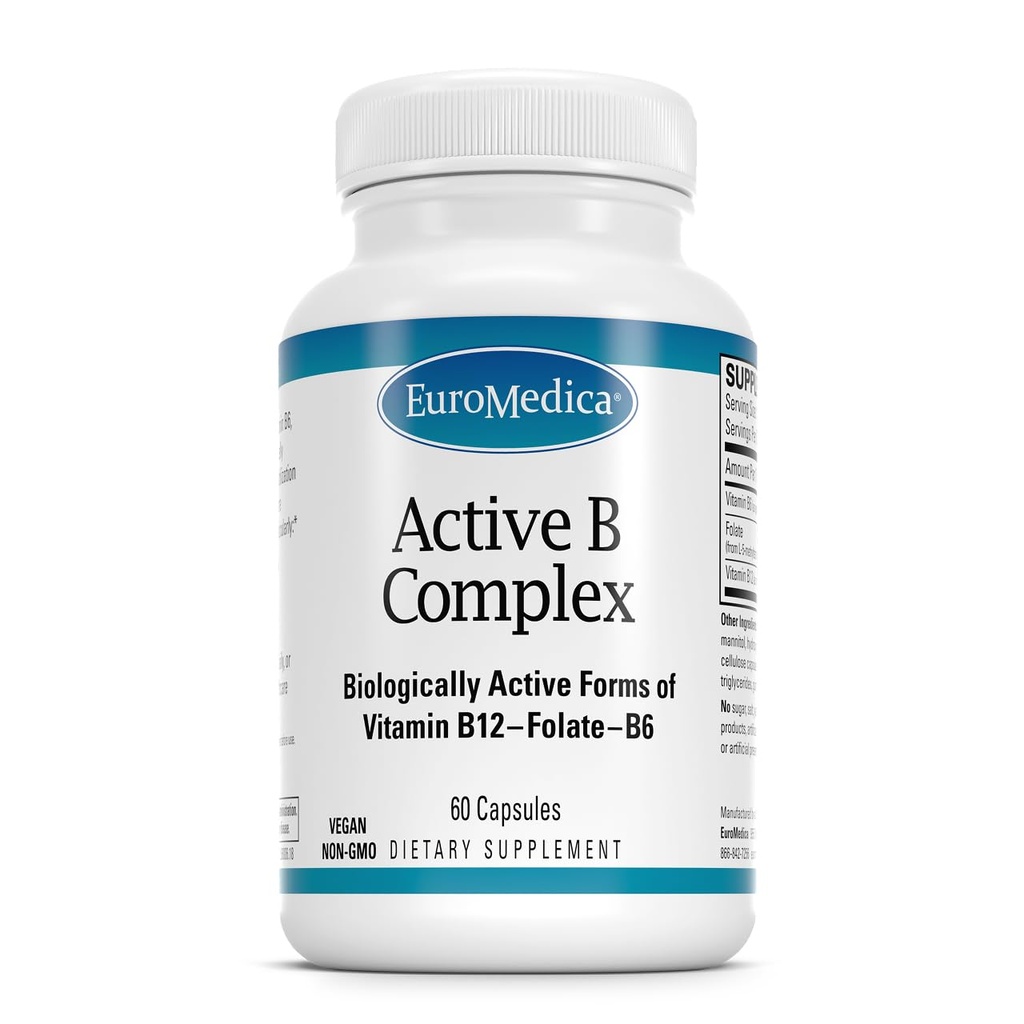 EuroMedica Active Bio-B Caps, 60