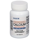 Major Oyster Shell vápnik s vitamínom D3 500 mg / 5 μg (200 IU) - Vápnik doplnok - 60 tabliet