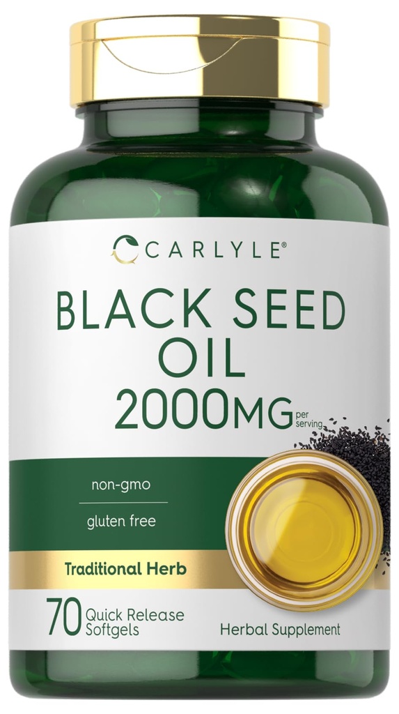 Carlyle Black Seed Oil Softgel Kapsule 