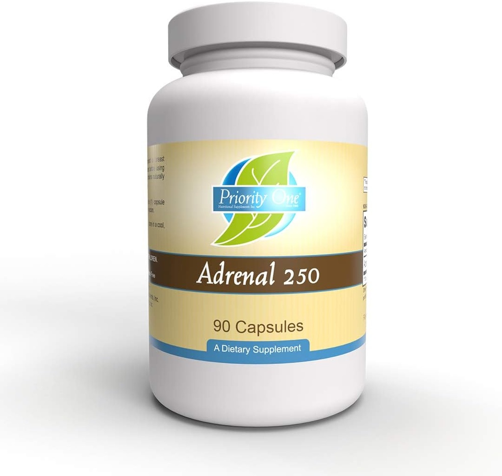 Priorita Jeden Vitamíny Adrenal 250mg 90 Kapsule Adrenal Podpora