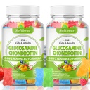 softbear Glucosamine Chondroitin Gummies s MSM Triple Sila, Organické Chewable Glucosamine Chondroitin Supplement for Joint Support Vegan Mixed Fruit Flavor 120 Gummies