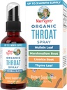 MaryRuth Organics USDA Organic Throat Spray s Mullein Leaf 
