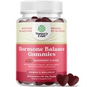 Hormonálna rovnováha pre ženy Gumies všetkých vekových kategórií - PMS doplnok podpory pre ženy na reguláciu menštruačného cyklu a hormonálnej rovnováhy Menopauza a opuchy s vitamínom B6 a Dong Quai - 60 žuvačky
