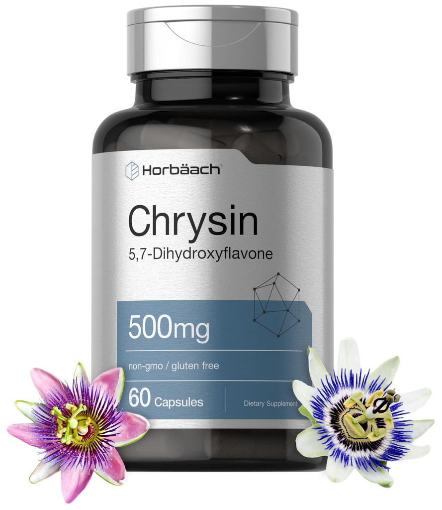 Horbäach Chrysin Supplement 500mg 