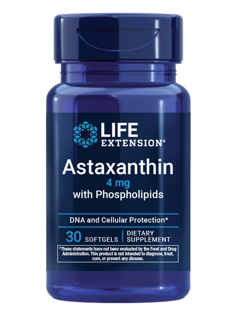 Rozšírenie života Astaxantín s fosfolipidmi 