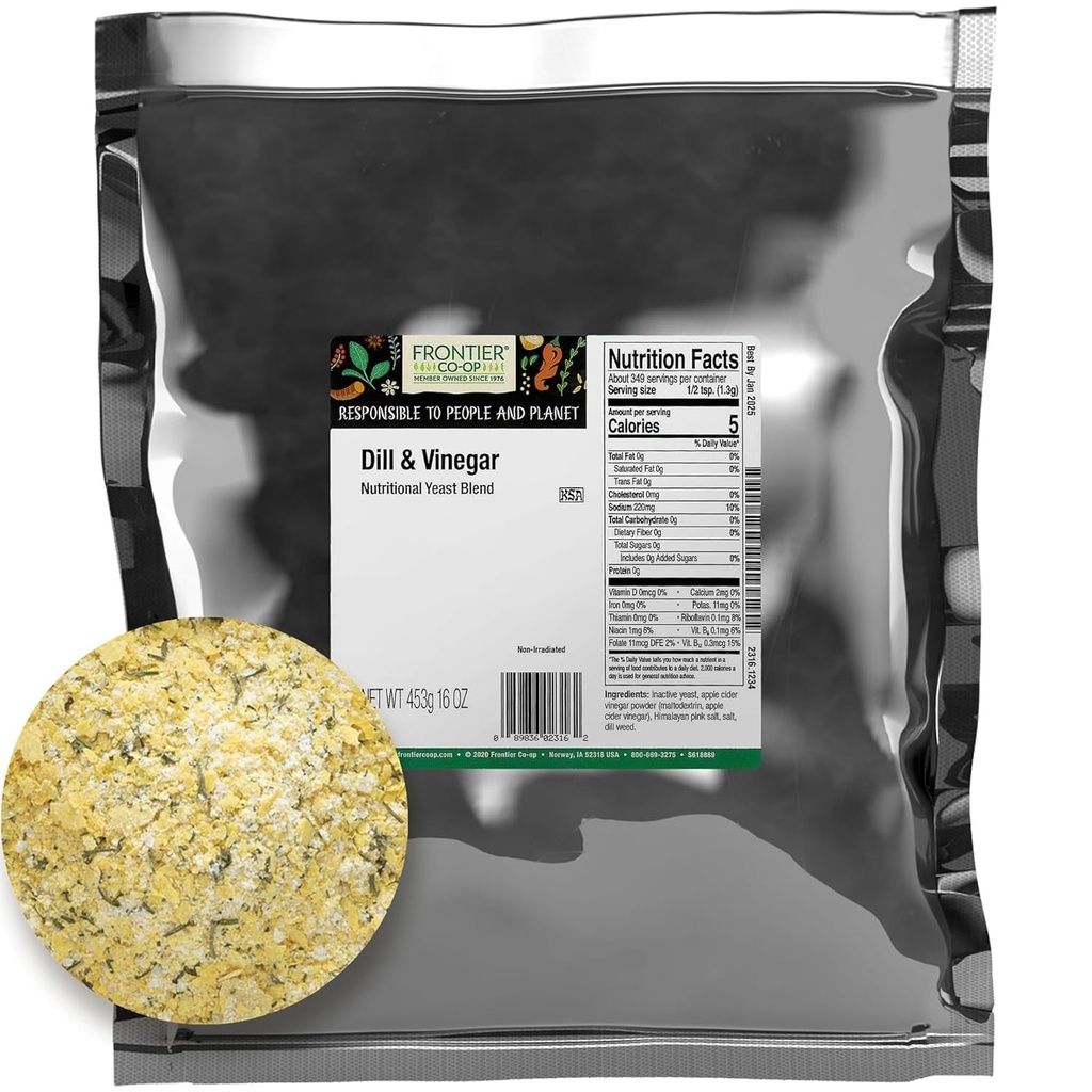 Frontier Co-op Dill a ocot Nutritional Customs Blend 1lb