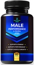 Blue Vigor Max Pills pre mužov, All-Natural Formula pre mužskú fitness a vytrvalosť, Premium Kapsule od Daily Nutrition, Performance & Energy, Oficiálny doplnok pre Man Recenzia (60 Kapsule)