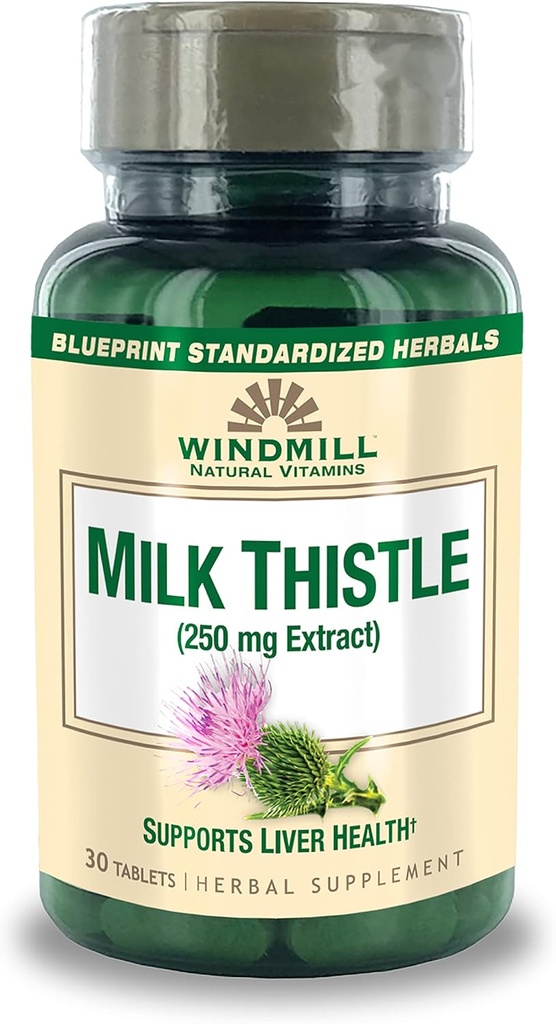 Windmill Milk Thistle 250 mg tablety 30 tabliet