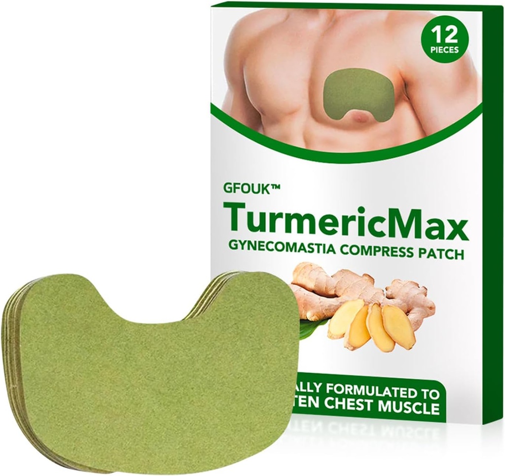 Gynekomastia Kompresia Patch - Zázvorový krém pre mužov, priliehanie a sochárstvo hrudníka svalov s prírodnými zložkami (1Pack)