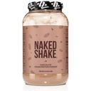 Nahý Shake - Čokoládový proteínový prášok - Plant Based Protein Shake s Mct olejom, bez lepidla, bez sóje, bez guličiek alebo umelých sladidiel - 30 porcií