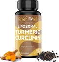 Lipozomálny kurkumín doplnok 60 Softgels pre dospelých