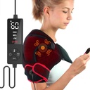 Krerill Rameno Kúrenie Pad s Massager pre plece bolesť úľava Hlboké tkanivo, Masírovanie Kúrenie Pad elektrické pre mrazené plece, Bursitis Plece Artritída, Tendinitída, Rotator Puff bolesť Relief