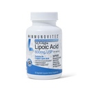 IMUNOVITES Stabilizovaná kyselina R-Alpha Lipoová ((Pravda)) 600 mg na podanie [[vysoká potencia a až do 40x zvýšená absorpcia] (Na R-ALA) (Na R-LA) (Na R-Lipoát) (1 fľaša)