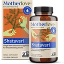 Motherlove Shatavari (120 Liquid caps) Laktácia Doplnok na podporu materského mlieka počas Menstruation