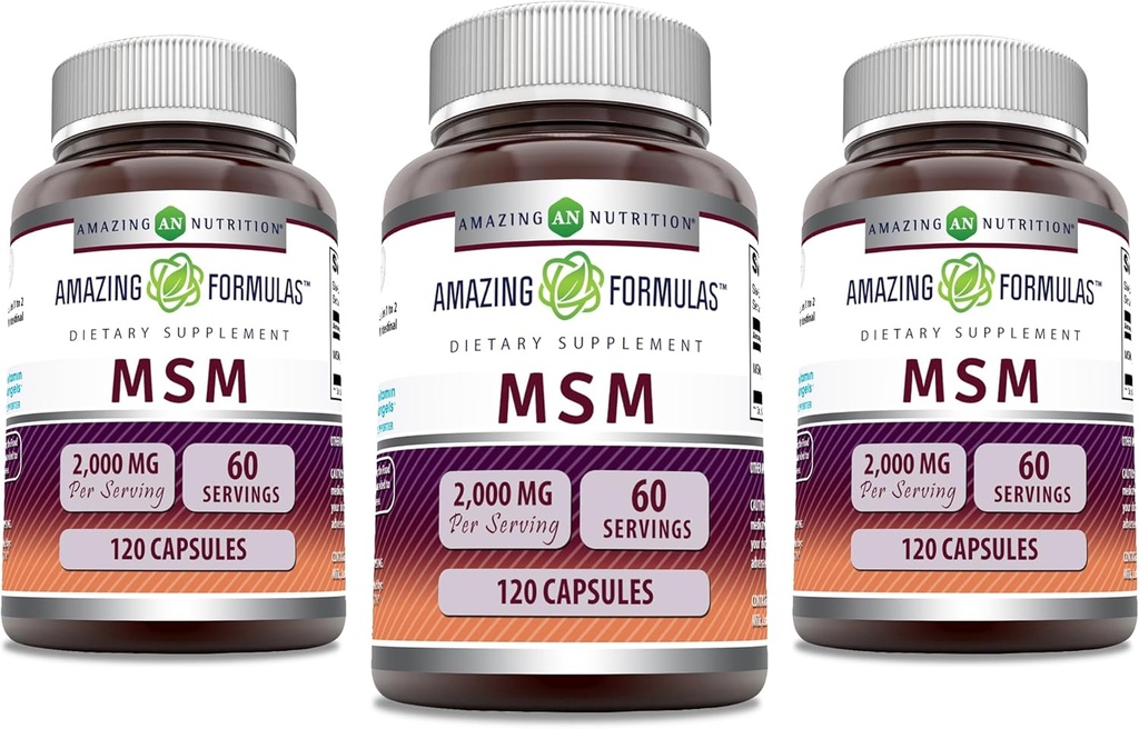 Amazing Formules MSM (Muthysulfonylmetán) Doplnok 