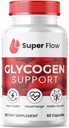 (1 balenie) Super Flow Glycogen, SuperFlow Glycogen Support Kapsule, Glyco Optimizer Formula, Prírodné čistenie krvných ciev, Premium Super Flow Glycogen Support (60 kapsúl)