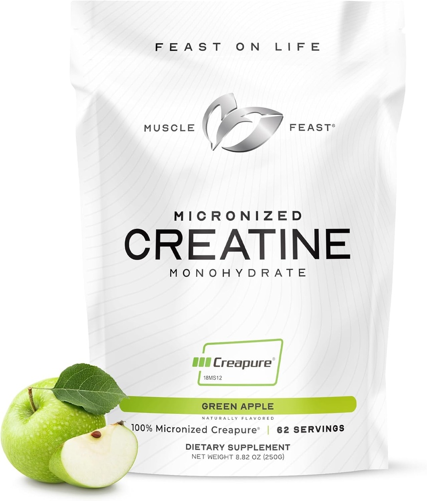 Svalový sval Creapure - Mikronizovaný Kreatín Monohydrát Powder