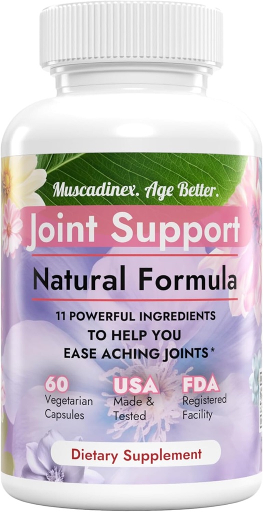Dodatok k spoločnej podpore. 11 Zloženie. 60 kapsúl. Turmeric Supplement with Quercetin, Hypromelain, Glukosamine Chondroitin, Metionin, Ginger, Boswellia