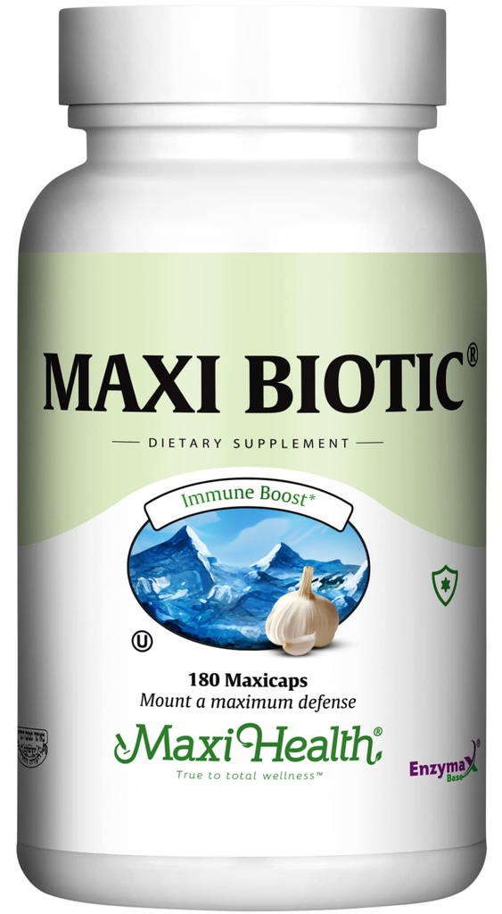 Maxi Health - Maxi Biotic Aged Cesnakový extrakt Kapsule (180 Gróf) 