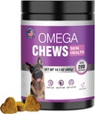 Omega 3 pre psy Koža a kozí doplnok pre psov alergie žuvačky svrbenie pleť Relief Rybí olej Suchá pleť reatment lososový olej doplnok 200 tabliet