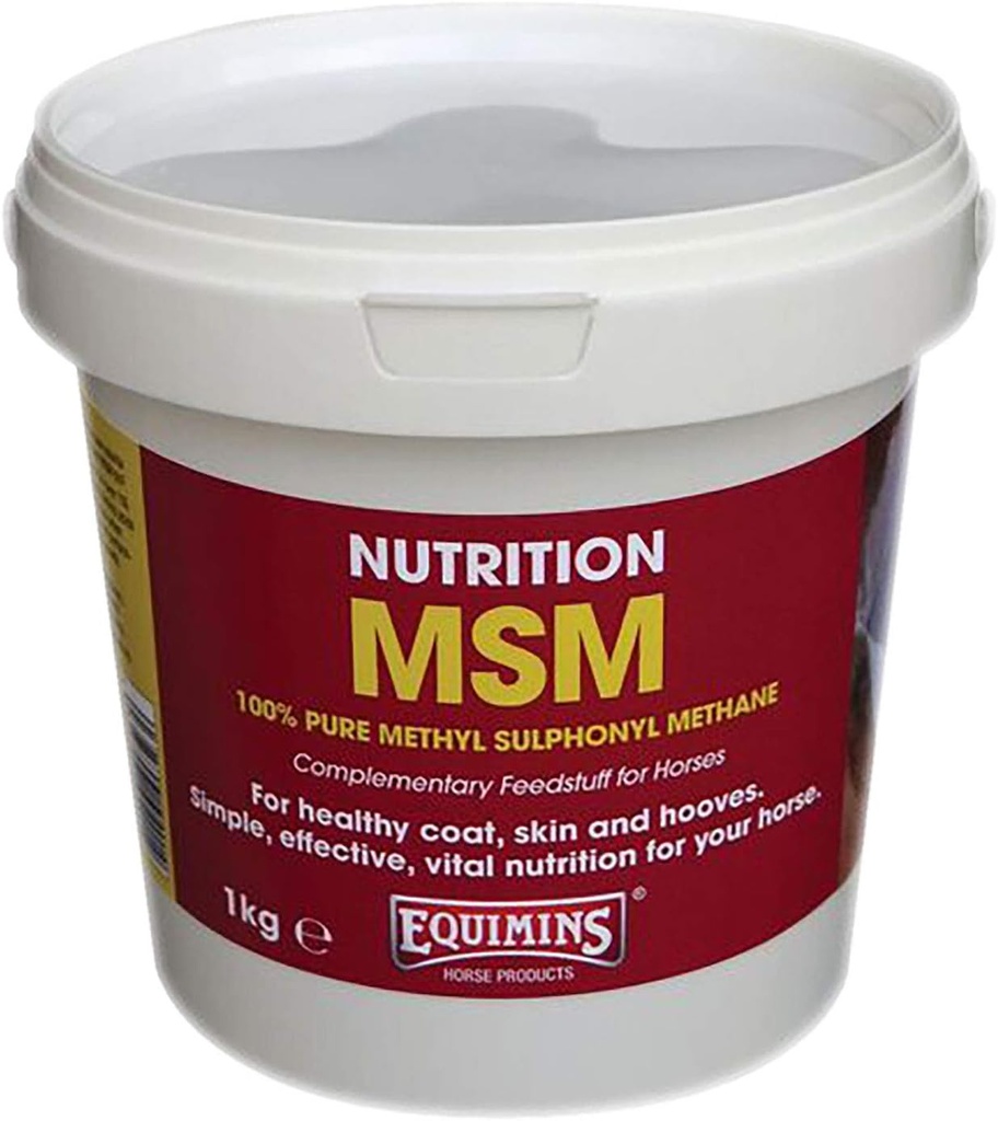 MSM (metylsulfonyl metán), Equimins, Horse Nutrition, Joints & Soundness, 1,0kg