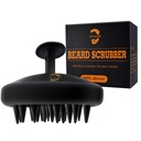 Brada štetec pre mužov, Silikónový brad Scrubber, hlboké čistenie, vlasy a brada Exfoliátor Pomoc brada šampón lepšie vyčistiť brada, dobrý pomocník pre brada olej - Eco & Reusable