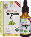 Oregano Oil Organic Liquid Drops - 100% Pure & Undiluted - USDA-Certifikovaný Organic (1 oz) 75% Carvacrol - pestované v Španielsku - Immune Suplement with Oil of Oregano.