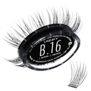 Lashify Bold 16mm Gossamer predĺženie rias Refill, Black, DIY False Lashes pre prirodzený vzhľad