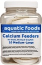 Aquatic Foods Inc. Calcium Feeder Medium-Large Shells. Extra hrubé mušle pre krevety, slimáky, kraby, raky, pustovníky a všetky tropické ryby...10 gróf Jar