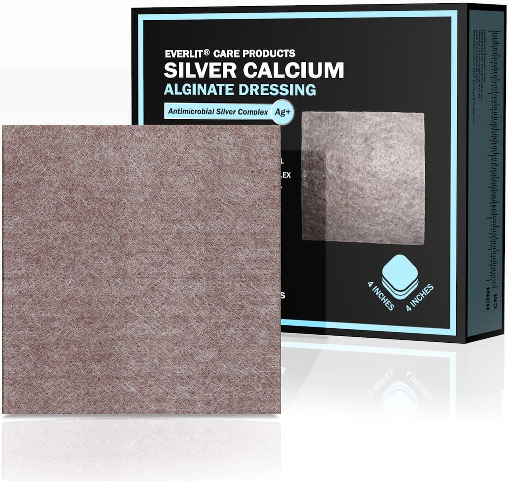 EVERLIT AG Silver Calcium Alginate Rana obliekanie 