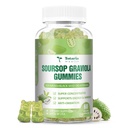 Totaria Sugar Free Soursop Oil Graviola Morské machy Gummy - Podpora Tráviace spánkové zdravie kože, Imunita & Antioxidant - Guanabana Ovocie s morským machom, 150mg Black Seed Oil Organic Non-GMO Vegan
