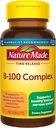 Nature Made Time Release Vitamín B-100 High Potency B Complex, Dietary Supplement for Nervisive System Function Support, 60 Time Release Tablety, 60 Day Supply
