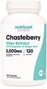Nutricost Chasteberry Supplement for Women 120 Capsules, 5000mg Equivalent Per Serving (od 500mg of 10:1 Extract), with Dong Quai & Ginger Root Extract, Vegetarian, Gluten Free & Non-GMO