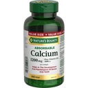 Nature's Bounty Absorbable Calcium 1200 mg plus Vitamín D3 1000IU 200 počet