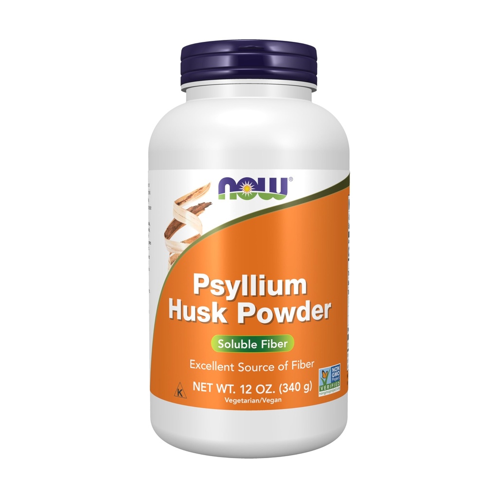 TERAZ Foods Supplements, Psyllium Husk Powder, Non-GMO Project Overené, Rozpustné Fiber, 12-Ounce